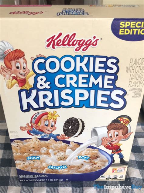 SPOTTED: Kellogg's Special Edition Cookies & Creme Krispies Cereal ...
