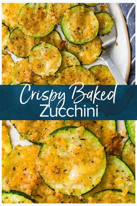 Crispy healthy baked zucchini fries crazy addictive. This crispy baked zucchini recipe is an easy vegetable ...