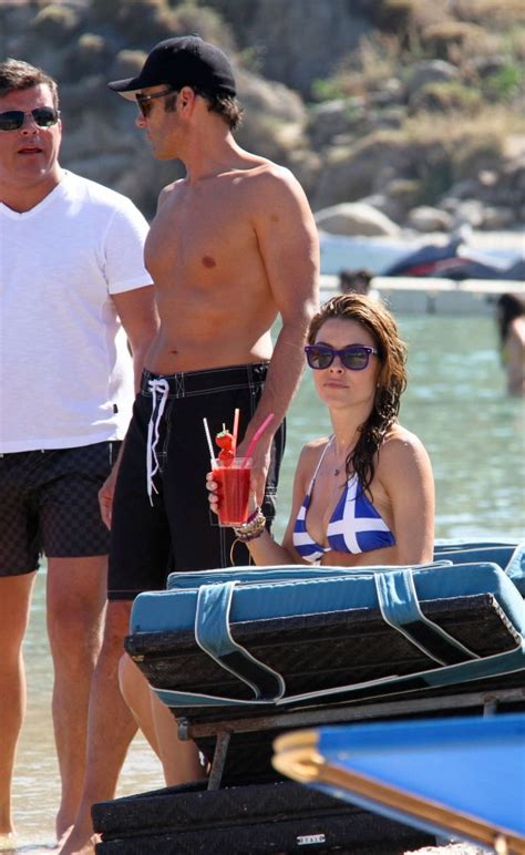 maria menounos in greek flag bikini 21 gotceleb