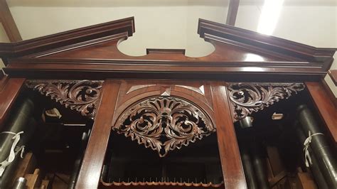 John Snetzler Organ Restoration Carvings By Laurent Robert Woodcarver