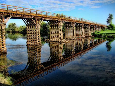 Wooden Bridge Croatia