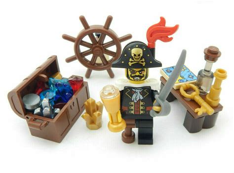 Lego Pirate Captain Minifig Bundle The Minifig Club
