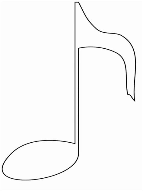 Are you searching for piano notes png images or vector? Music Note Coloring Pages Printable. | Shape coloring ...