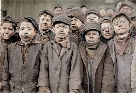 Digicolored 1900~ Child Labor Young Miners