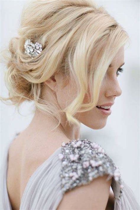 25 easy wedding hairstyles for guests that'll work for every dress code. 20 Wedding Hairstyles with Bun Ideas - Wohh Wedding