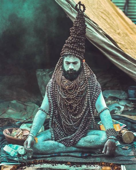 Is meditation where god talks to you? PsBattle: Monk meditating : photoshopbattles | Kumbh mela ...