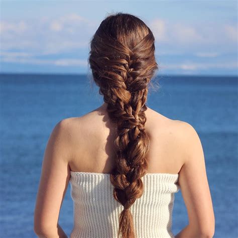We couldn't agree for waves in the morning, braid your hair when it's wet, potempa says. French Braids With Fake Hair | Spefashion
