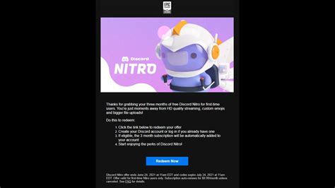 Discord Nitro 3 Months Steam Freshplm
