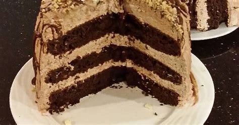 chocolate layer cake  whipped hazelnut cream filling  frosting recipe  fenway cookpad