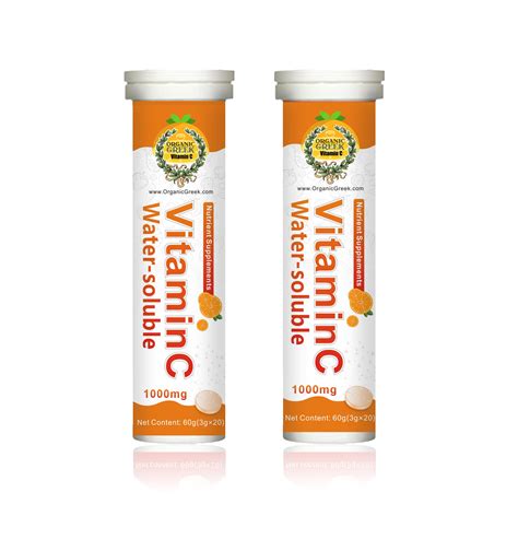 Organic Greek Vitamin C 1000mg Soluble Natural Non Gmo Vegan Supports