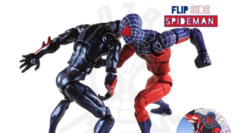 Flipside Spiderman Custom Marvel Legends 6 Spiderman Action Figure