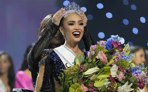 Miss Universe Winner Rbonney Gabriel Of Usa Sparkles In Sequins