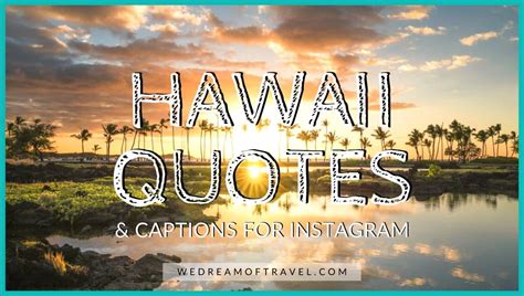 10 Hawaii Vacation Quotes Ideas