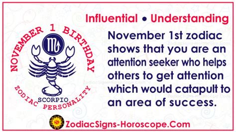 November Zodiac Scorpio Horoscope Birthday Personality And Lucky Things