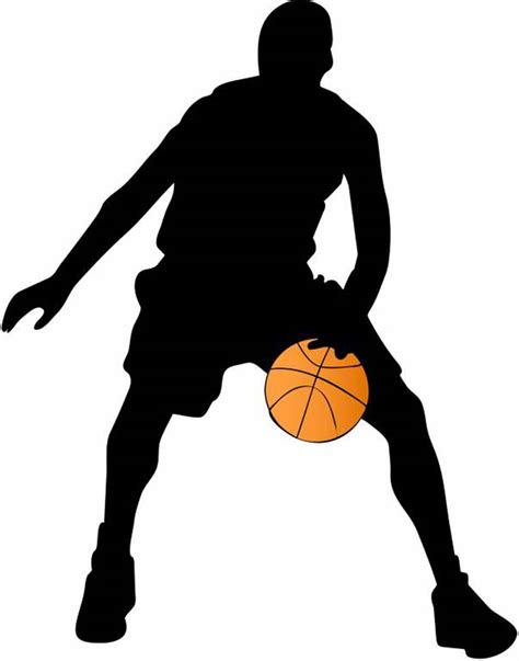 Basketball Player Dribbling Clipart 101 Clip Art