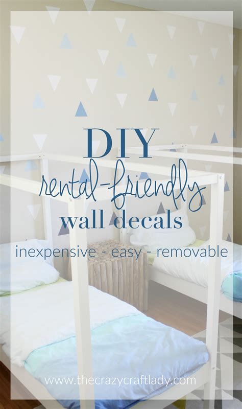 Shop.alwaysreview.com has been visited by 1m+ users in the past month DIY Wall Decals: Rental-Friendly Decor + A Feature Wall - The Crazy Craft Lady