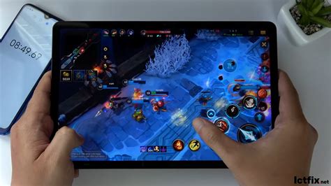 Samsung Galaxy Tab S8 League Of Legends Mobile Wild Rift Gaming Test