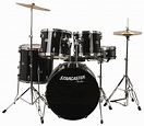 Fender Starcaster Drum Set - Black | Drums, Drum lessons, Drums logo