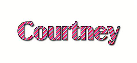 Courtney Logotipo Ferramenta De Design De Nome Gr Tis A Partir De Texto Flamejante