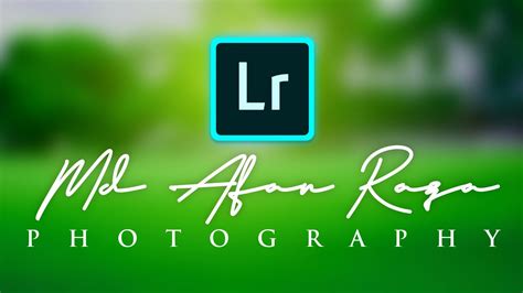 How To Add Your Photography Logo In Your Photo By Lightroom Mobile