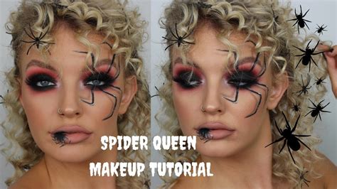 Spider Queen Halloween Makeup Tutorial Eloise Mae Makeup Youtube