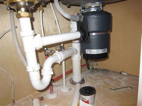 Double bowl sink drainage installation. Kitchen Sink Plumbing Diagram With Disposal | Double ...