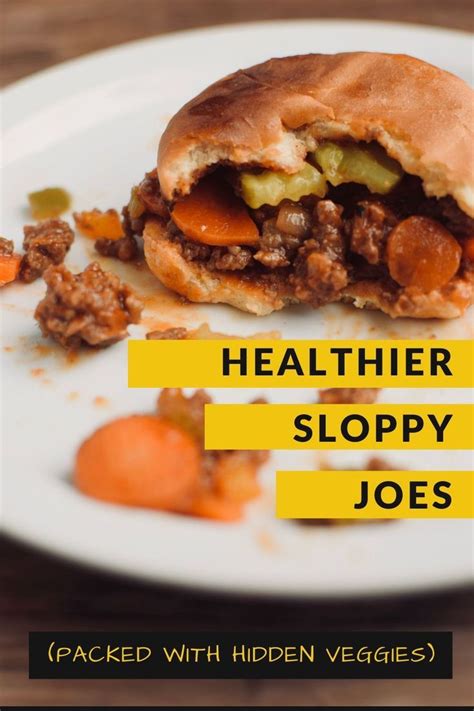 Healthier Sloppy Joes The Incredible Bulks Recipe In Healthy