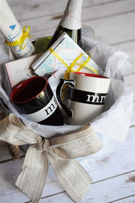 Newlyweds Gift Basket Ideas With Free Printable Gift Tags Free