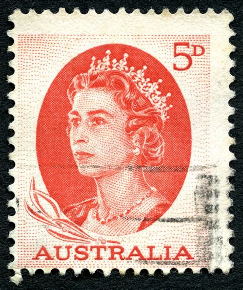 sello de la reina elizabeth ii del vintage foto editorial imagen de cortina majestad 85355701