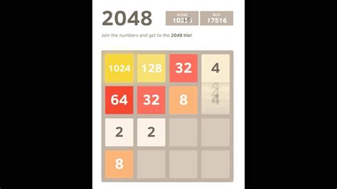 2048 Complete Game Youtube