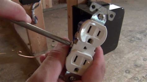 Take caution if you choose to do any wiring on your home. How to Install an Electrical Outlet - YouTube