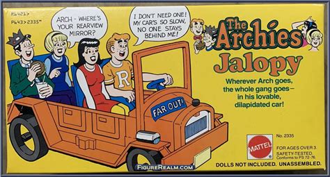 Jalopy Archies Accessories Mattel Action Figure