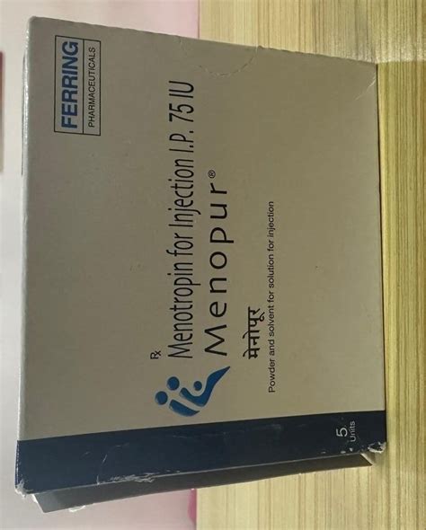 Menopur Menotrophin 75 Iu Injection Packaging Type Vial At Rs 1600piece In Vadodara