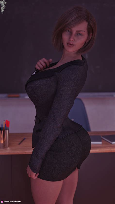 Rule 34 1girls 3d Classroom Clothed Clothing Depth Of Field Female