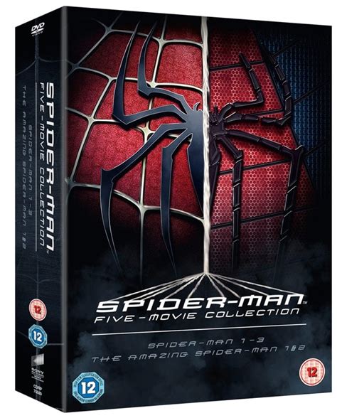 The Spider Man Five Film Collection Dvd Box Set Spider Man