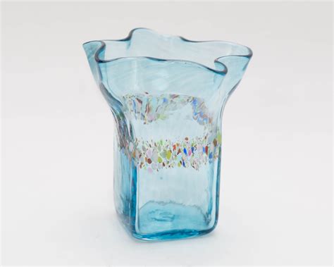 Ruffled Glass By Bryan Goldenberg Art Glass Drinkware Artful Home
