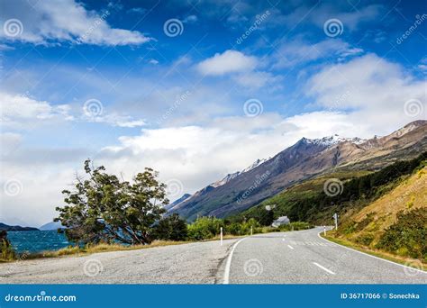 Southern Alps New Zealand Stock Photo Image Of Green 36717066