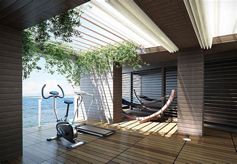 How to make your home gym become a place that can boost your spirit and energy? Outdoor-home-gym-design