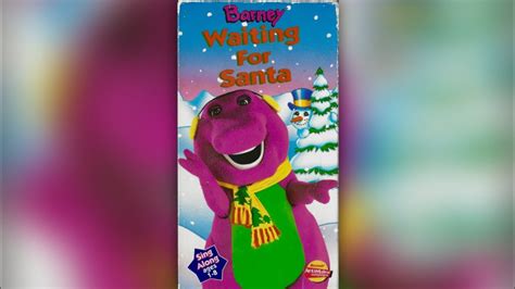 Barney Waiting For Santa 1990 1998 Vhs Youtube
