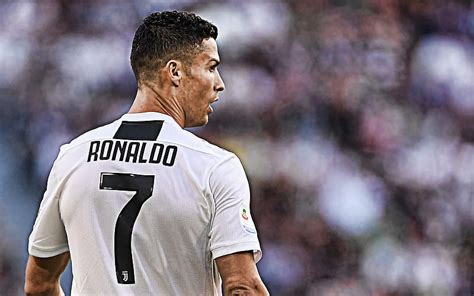 Cr7 Cristiano Ronaldo Juventus Fc Portrait Number 7 Portuguese