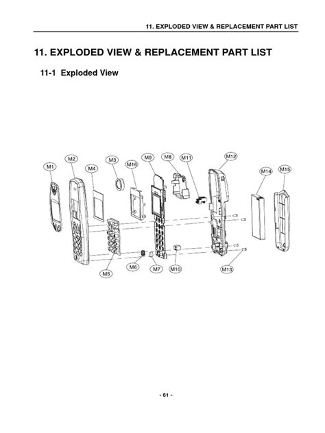 Exploded View And Replacement Part List Pdf Information And