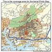Aerial Photography Map of Hot Springs, AR Arkansas