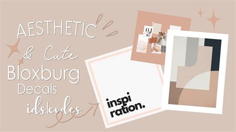 Aesthetic And Cute Decals Ids Codes Bloxburg Youtube Calendar