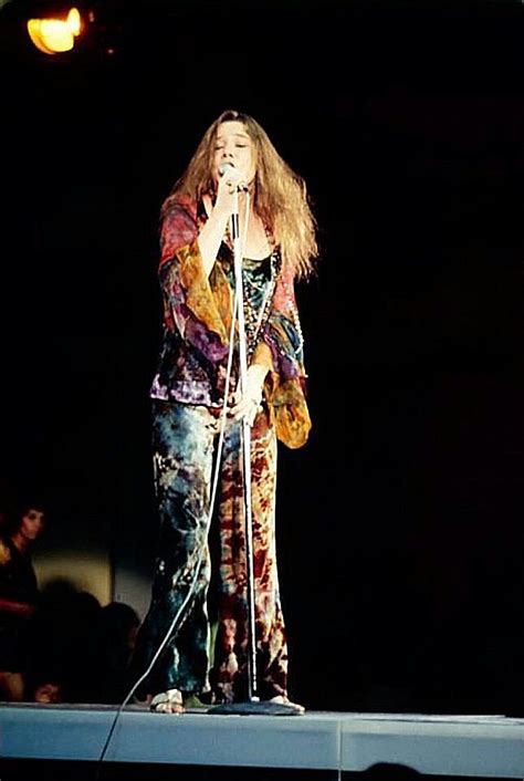 Janis At Woodstock 1969 Janis Joplin Salon De La Fama Del Rock