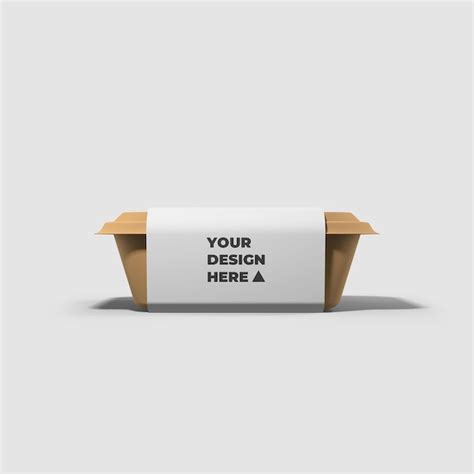 Premium PSD Disposable Food Packaging Mockup