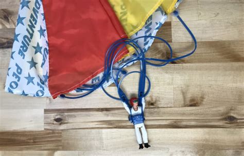 Make An Easy Parachute Person Toy With Coffee Filters Stlmotherhood
