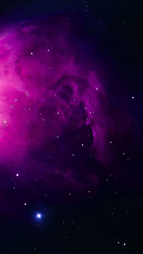 Purple Orion Nebula Iphone Wallpapers Free Download