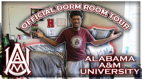 Official Dorm Room Tour Alabama Aandm University Youtube