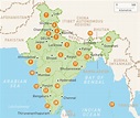 Map of India | India Regions | Rough Guides