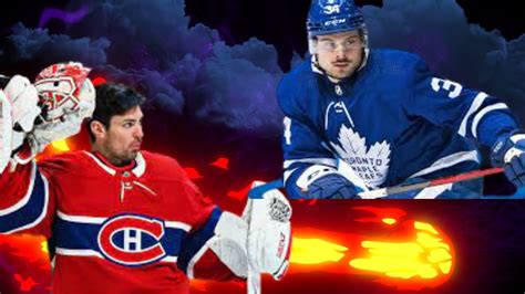Montreal Canadiens Vs Toronto Maple Leafs Full Series Sim Live Nhl 21